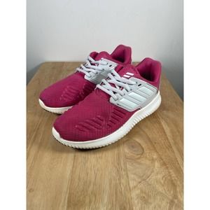 Adidas Kids Alphabounce RC XJ Pink White Gray Sneaker B42302 sz1